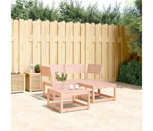 3-Daļīgs Dārza Dīvānu Komplekts, Egles Masīvkoks Vidaxl