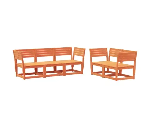 5-Osaline Aiadiivani Komplekt, Vahapruun, Männipuit