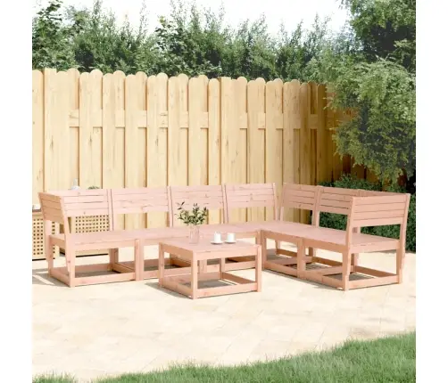 6-Daļīgs Dārza Dīvānu Komplekts, Duglasa Egles Masīvkoks Vidaxl