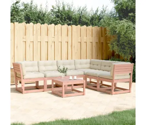 6-Osaline Aiadiivani Komplekt Patjadega, Ebatsuuga Puit