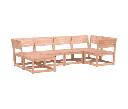 Sodo Sofos Komplektas, 6 Dalių, Douglas Eglės Medienos Masyvas