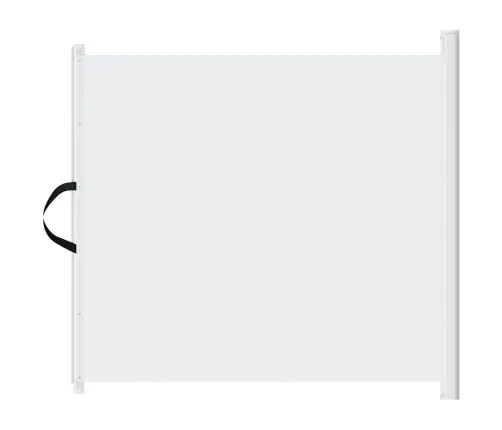 Ištraukiami Varteliai Augintiniams, Baltos Spalvos, 102,5X125Cm