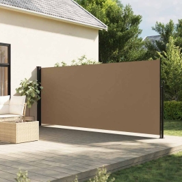 Izvelkama Sānu Markīze, Pelēkbrūna, 160X300 Cm Vidaxl
