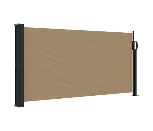 Lahtitõmmatav Külgsein, Hallikaspruun, 100 X 500 Cm