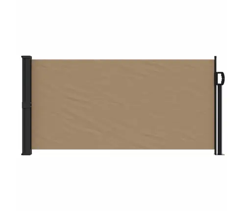 Lahtitõmmatav Külgsein, Hallikaspruun, 100 X 500 Cm