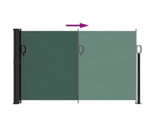 Izvelkams Sānu Markīze, Tumši Zaļš, 120X500 Cm Vidaxl Izvelkams Sānu Markīze, Tumši Zaļš, 120X500 Cm Vidaxl