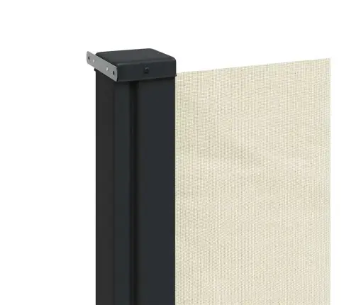 Izvelkama Sānu Markīze, Krēmkrāsā, 140X500 Cm Vidaxl