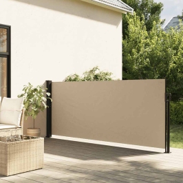 Izvelkama Sānu Markīze, Bēša, 140X500 Cm Vidaxl