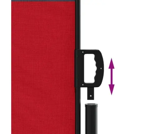 Izvelkams Sānu Aizslietnis, Sarkans, 140X600 Cm Vidaxl Izvelkams Sānu Aizslietnis, Sarkans, 140X600 Cm Vidaxl