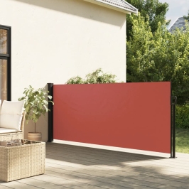 Izvelkama Sānu Markīze, Sarkanbrūna, 140X600 Cm Vidaxl