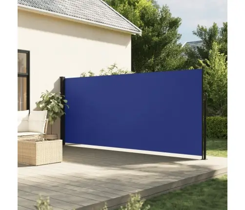 Izvelkams Sānu Aizslietnis, Zils, 160X600 Cm Vidaxl Izvelkams Sānu Aizslietnis, Zils, 160X600 Cm Vidaxl
