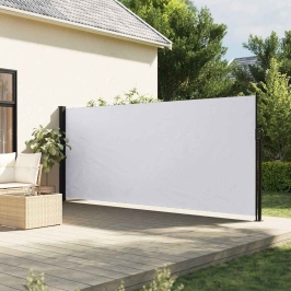 Izvelkama Sānu Markīze, Balta, 160X600 Cm Vidaxl