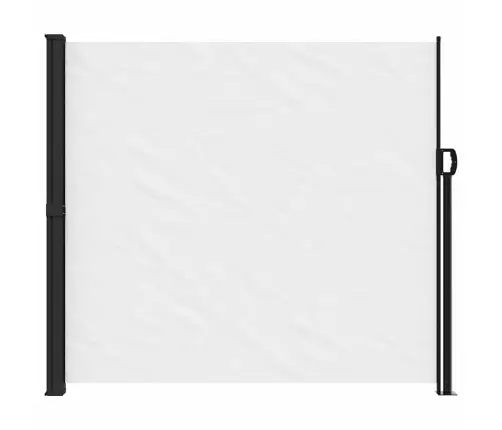 Lahtitõmmatav Külgsein, Valge, 180 X 600 Cm
