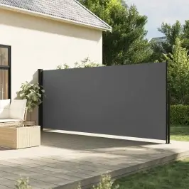 Lahtitõmmatav Külgsein, Antratsiithall, 180 X 600 Cm