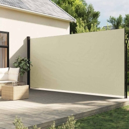 Ištraukiama Šoninė Markizė, Kreminės Spalvos, 200X600Cm