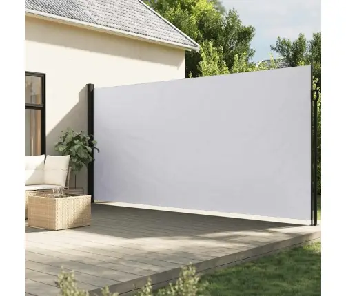 Izvelkama Sānu Markīze, Balta, 200X600 Cm Vidaxl
