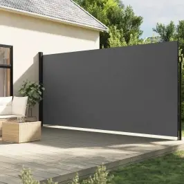 Izvelkama Sānu Markīze, Antracītpelēka, 200X600 Cm Vidaxl