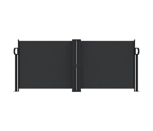 Lahtitõmmatav Külgsein, Must, 100 X 600 Cm
