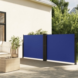 Izvelkams Sānu Aizslietnis, Zils, 120X600 Cm Vidaxl