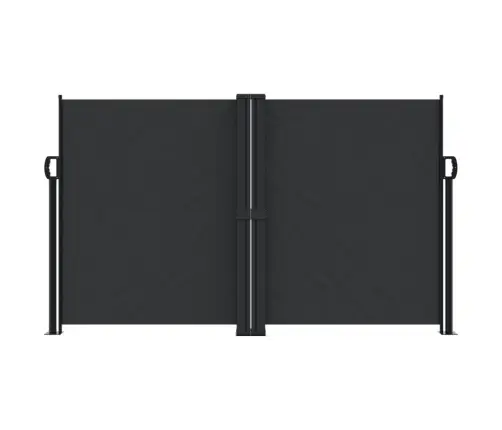 Lahtitõmmatav Külgsein, Must, 140 X 600 Cm