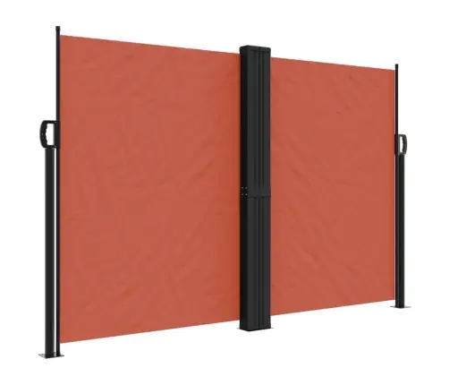 Ištraukiama Šoninė Pertvara, Terakota Spalvos, 160X600Cm