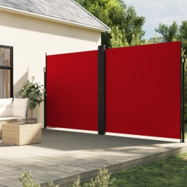 Lahtitõmmatav Külgsein, Punane, 200 X 600 Cm