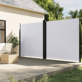 Izvelkama Sānu Markīze, Balta, 200X600 Cm Vidaxl