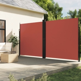 Izvelkama Sānu Markīze, Sarkanbrūna, 200X600 Cm Vidaxl