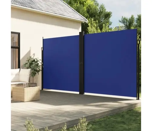 Lahtitõmmatav Külgsein, Sinine, 220 X 600 Cm