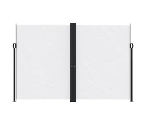 Ištraukiama Šoninė Markizė, Baltos Spalvos, 220X600Cm