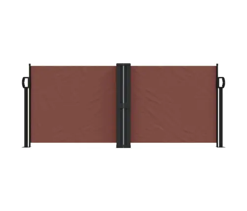 Izvelkams Sānu Aizslietnis, Brūns, 100X1000 Cm Vidaxl