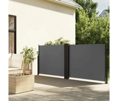 Lahtitõmmatav Külgsein, Antratsiithall, 120 X 1000 Cm