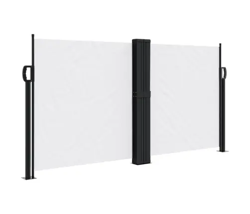 Izvelkams Sānu Aizslietnis, Balta, 120X1000 Cm Vidaxl