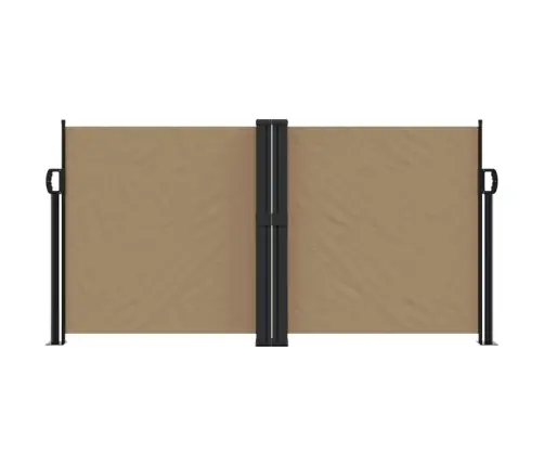 Izvelkams Sānu Aizslietnis, Pelēkbrūna, 120X1000 Cm Vidaxl