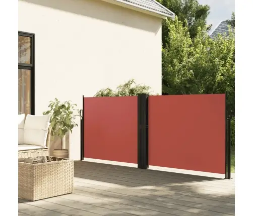 Izvelkams Sānu Aizslietnis, Sarkanbrūna, 140X1000 Cm Vidaxl