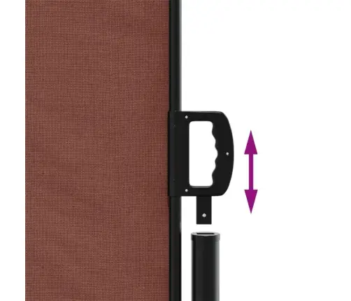 Izvelkama Sānu Markīze, Brūna, 160X1000 Cm Vidaxl Izvelkama Sānu Markīze, Brūna, 160X1000 Cm Vidaxl