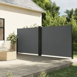 Izvelkams Sānu Aizslietnis, Antracītpelēks, 180X1000 Cm Vidaxl