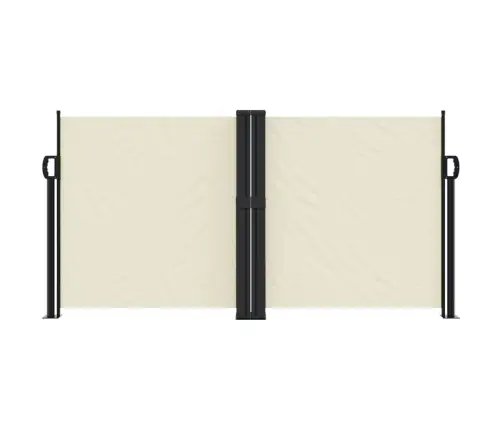 Ištraukiama Šoninė Pertvara, Kreminės Spalvos, 120X1200Cm