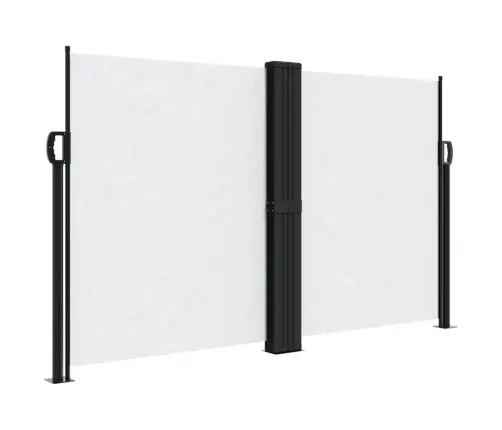 Izvelkama Sānu Markīze, Balta, 140X1200 Cm Vidaxl