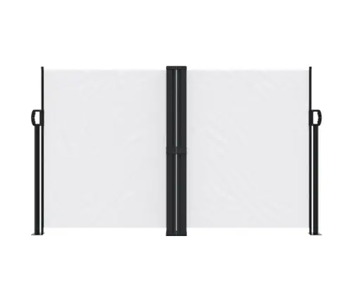 Izvelkama Sānu Markīze, Balta, 140X1200 Cm Vidaxl