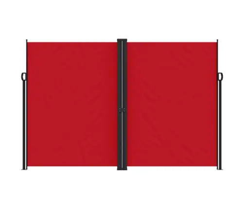 Lahtitõmmatav Külgsein, Punane, 220 X 1200 Cm