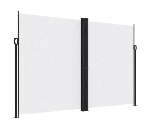 Izvelkama Sānu Markīze, Balta, 220X1200 Cm Vidaxl