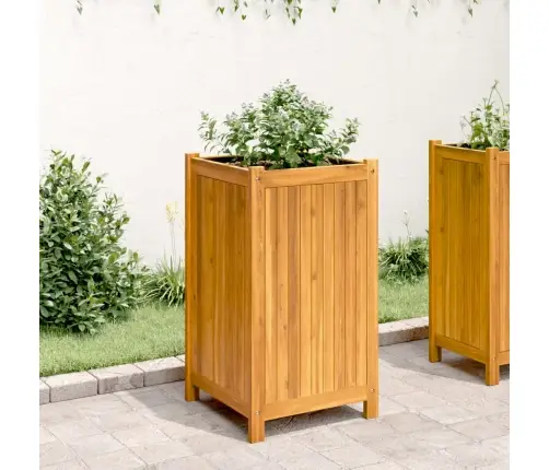 Voodriga Taimelava, 42X42X75 cm Akaatsiapuit