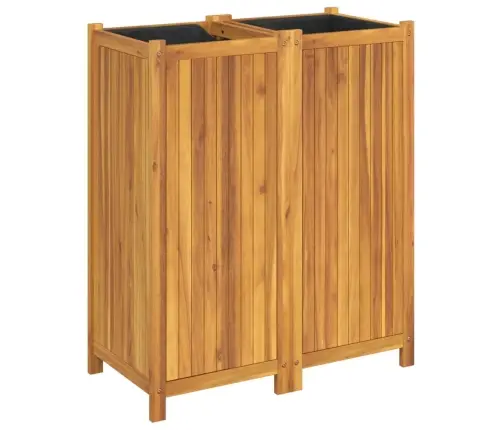 Voodriga Taimelava, 84X42X100 cm Akaatsiapuit