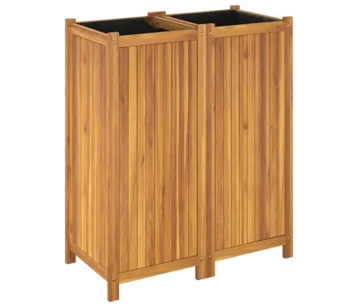 Voodriga Taimelava, 84X42X100 cm Akaatsiapuit