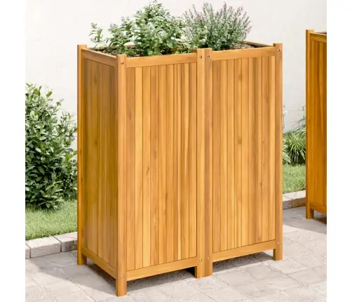 Voodriga Taimelava, 84X42X100 cm Akaatsiapuit