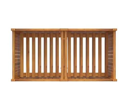 Voodriga Taimelava, 100X50X75 cm Akaatsiapuit