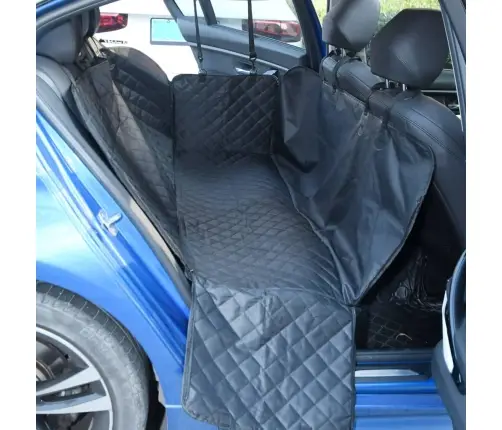 Automobilio Sėdynės Uždangalas Šunims, Juodas, 137X46X50Cm