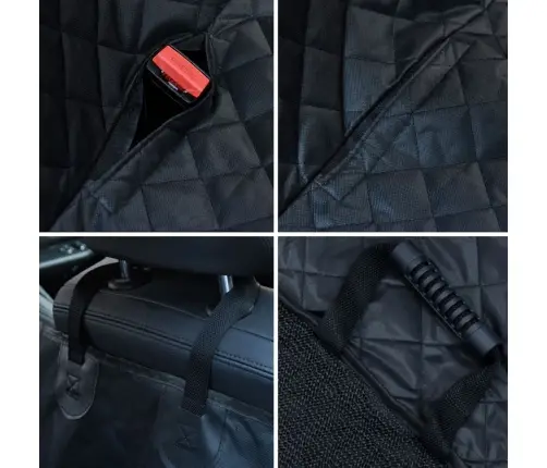 Automobilio Sėdynės Uždangalas Šunims, Juodas, 137X46X50Cm