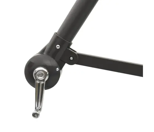 Skėtis Nuo Saulės Su Plieniniu Stulpu, Rudas, 269X269X235Cm